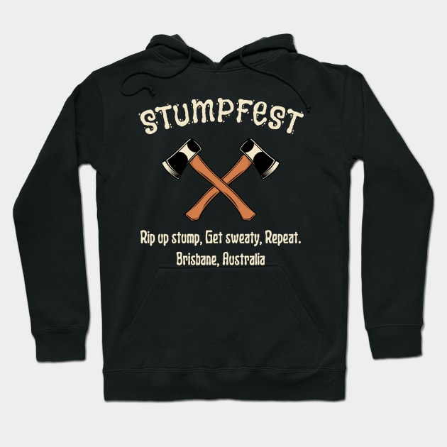 stumpfest-rip up stump Hoodie by screamousking